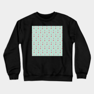 Summer Ice Cream Dream in Mint and Pink Crewneck Sweatshirt